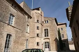 Château de Cabrièresenceinte, salle, tour, élévation, toiture