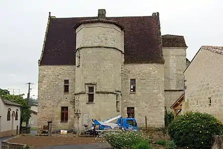 Le château après reconstruction de la partie effondrée