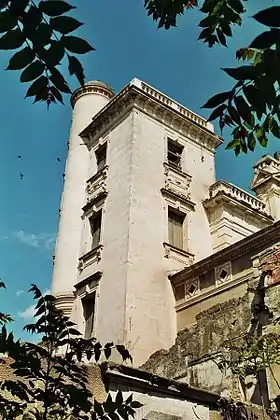 Le château de Montcalm (XIXe siècle) à Vauvert