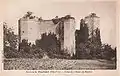 Le château de Montfort vers 1930.