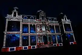 Lors du son et lumière estival