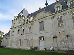 L'arrière du château.