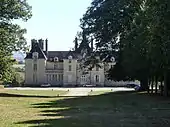 Le château d'Aillières.