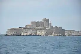 Le Château d'If à Marseille.