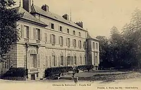 Château de Balincourt - façade sud.