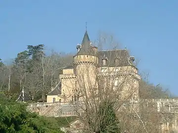 Le château de Belcayre.