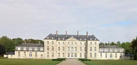 Vue générale du château