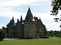Château de Bonnefontaine. Façade Nord