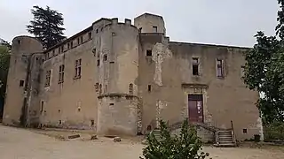 Château de Buoux, vue arrière