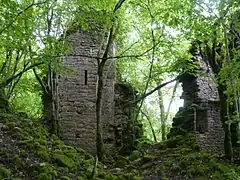 Première muraille défensive.