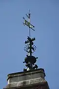 La girouette de la Tour du Croisé.