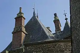 La Tour Sybil vue des remparts.