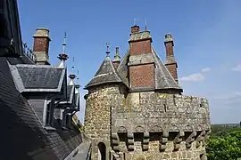 La Tour du Chat vue des remparts.