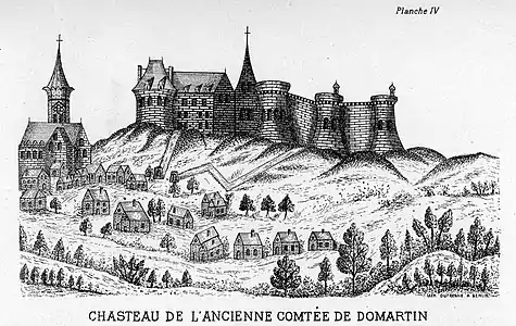 Comté de Dammartin, apporté en 1439 à Antoine de Chabannes.