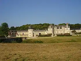 Château de Gizeux (transmis à la famille de Laffon au XXe siècle)