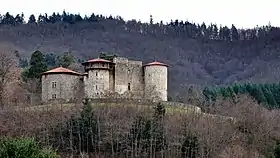 Le château de La Chèze.