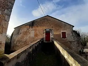 Rampe d'accès au château de Marsan