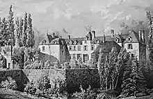 Château de Montflaux, 1870