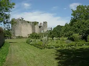 Le château et son jardin médiéval.