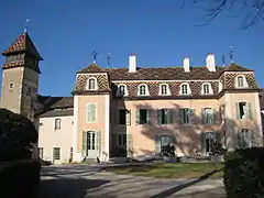 Château de Monthelie (Côte-d'Or).