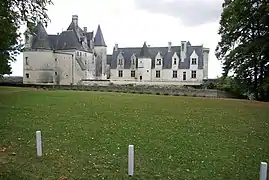 Le château de Palluau-Frontenac à Palluau-sur-Indre en 2012.