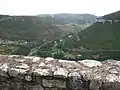 Vue sur le Tarn depuis la terrasse.