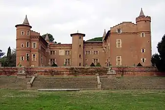 Le château de Pibrac.