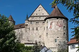 La Chancellerie et la Tour du Coq.