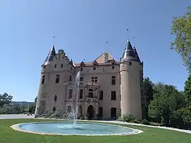 Le château de Pupetières à Châbons