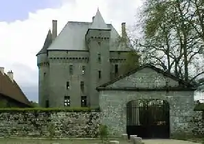 Le château en avril 2013.