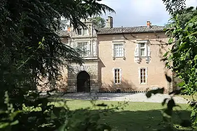 Château de Saint-Jory construit à partir de 1545 par Nicolas Bachelier pour le juge-mage de Toulouse Michel du Faur.