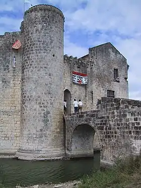 Le château de Saint-Jean-d'Angle.