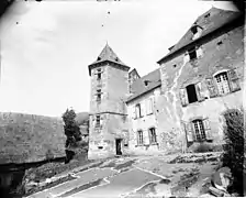 Le château en 1888
