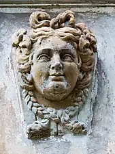 Détail d'un mascaron.