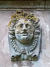 Détail d'un mascaron.