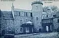 Le château de la Porte-Neuve, façade nord (carte postale Villard, 1932).