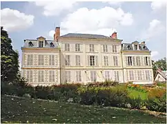 Façade sud du château