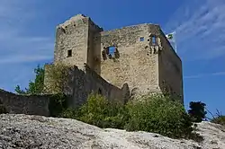 Château de Vaison-la-Romainechâteau, rocher, terrain