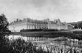 Château des Vaux vers 1900.