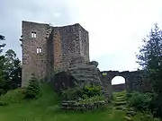 Le château du Birkenfels.