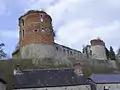 Le château de Hierges, vue générale.