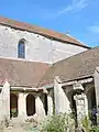 le cloître et l'église