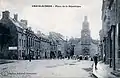 Châtelaudren : la Place de la République vers 1920.