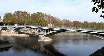 Pont Camille-de-Hogues vu de l'amont