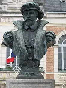 Buste de Gaspard de Coligny