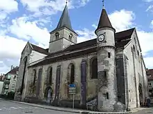 Tourelle de l'église Saint-Nicolas de Châtillon-sur-Seine