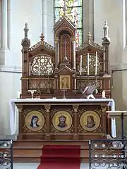 Le maître-autel et le ratble de Saint-Martin
