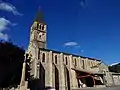 Vue de l'église Sainte-Madeleine de Chénelette