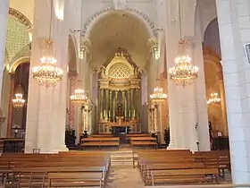 Chœur de l'abbatiale de Saint-Sever rénové