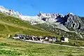 Les Mazots au col de la Madeleine